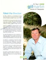 Paul J. Gilmartin, D.C. – Westlake Village, CA Paul J. Gilmartin, D.C. – Westlake Village, CA